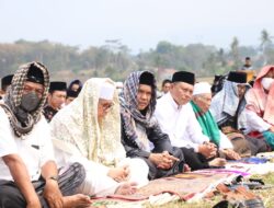 Arsan Latif, ikut sholat Istisqo mengetuk pintu langit memohon di turunkan hujan