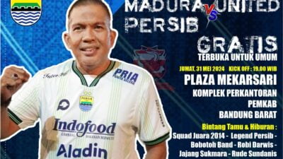 Meriahkan Opening Ceremony Peringatah Hari Jadi Ke-17 Kabupaten Bandung Barat, Pemda KBB Gelar Nobar Persib Bandung VS Madura United