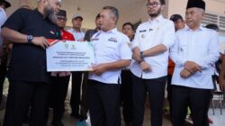 Jeje terima kunker Gubernur Bengkulu Di Desa Pasir Langu