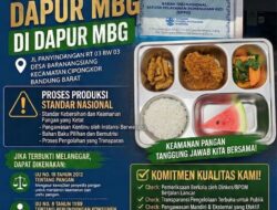 SPPG CIPONGKOR TERUS TINGKATKAN KUALITAS MENU MBG DARI PERIODE KE PERIODE, RESPON CEPAT MASUKAN WARGA
