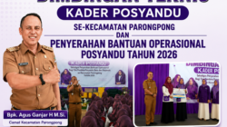 BIMBINGAN TEKNIS KADER POSYANDU SE-KECAMATAN PARONGPONG DAN PENYERAHAN BANTUAN OPERASIONAL POSYANDU TAHUN 2026
