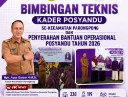 BIMBINGAN TEKNIS KADER POSYANDU SE-KECAMATAN PARONGPONG DAN PENYERAHAN BANTUAN OPERASIONAL POSYANDU TAHUN 2026