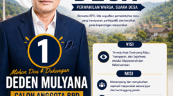 Deden Mulyana Terpilih sebagai Anggota BPD Desa Ciburuy Periode 2026–2034 dari Dusun IV