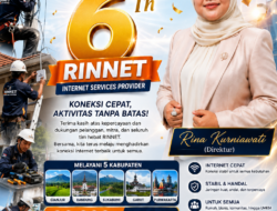 PT RINET GLOBAL MANDIRI Rayakan HUT ke-6, Perkuat Layanan Internet di Lima Kabupaten