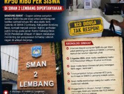 Diduga KCD Wilayah VI Tutup Mata dan Telinga, Dugaan Pungutan Rp50 Ribu per Siswa di SMAN 2 Lembang Dipertanyakan